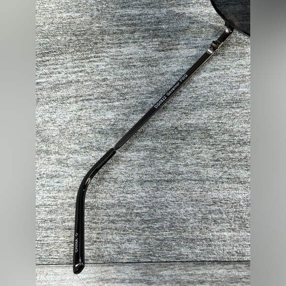 Governor FWG DG0822 Aviator Pilot Sunglasses Gunmetal Gray Smoke Lens - Picture 10 of 16